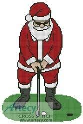 Check spelling or type a new query. Santa Playing Golf Cross Stitch Pattern By Tereena Clarke Crosstitch Com