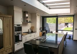 moderne veranda gemetst interieur keuken idee keuken ideeen moderne veranda