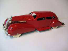 My 1939 Wyandotte Lasalle I Restored In Red This Is An Original Color For These Cars Antique Toys Pressed Steel Toy Toy Trucks