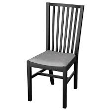 Norrnas Chaise Noir Isunda Gris Ikea