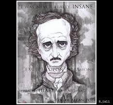 Edgar Allen Poe Art Print by Artist Chris Oz Fulton