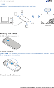 Feb 17, 2018 · airtel 4g hotspot mf90 how to unlock made by zte. Mf90 Lte Ufi Modem User Manual Mf90 Userman Zte