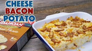 Simply make the dough using your usual method (by hand, electric mixer or bread machine); Bacon Cheesy Potato Casserole Recipe Dry Potato Flake Recipe Youtube