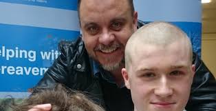 Corrie actor shaves head in aid of Stockport cancer care charity