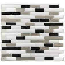 Peel & stick vinyl backsplash tiles are an easy, diy way to refresh your kitchen or bathroom backsplash. Tack Tile Peel Stick Vinyl Backsplash Tiles 3 Pk At Menards