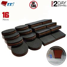 16pcs Non Skid Furniture Leg Floor Protectors Table Feet Chair Floor Protectors Furniturepad Furniture Pads Rubber Furniture Pads Floor Protectors For Chairs