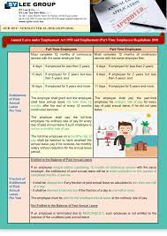 The employment act of 1946 ch. Sy Lee Co Newsletter 81 2020 Annual Leave Under Facebook