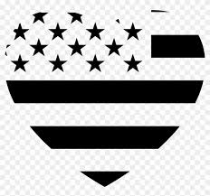 Download Heart Flag Of United States Of America Comments Heart Flag Svg Free Transparent Png Clipart Images Download