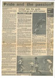 The pink football newspaper / manchester united v newcastle united 21 aug 1993. Manchester United Clash Is Rochdale S Reward For Being A Model For Others Football Thesportsman