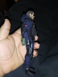 Work in progress, custom John Grim "Reaper" from 2005's Doom. Which outfit  looks better? They each have their pro's and con's : r/ActionFigures