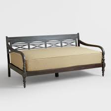 Oatmeal Burlap Mattress Cover Natural Fabric By World Market Daybed Covers Daybed Mattress Mattress Covers