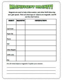 Freebie Force And Motion Magnificent Magnet Center Activity Force And Motion Magnet Lesson Plans Science Education