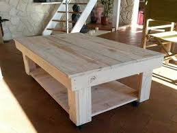 Votre table basse est prête, il ne reste plus qu'à placer un ou deux beaux objets ou livres d'art dessus et le salon aura une sacrée allure ! 17 Idees Pour Fabriquer Une Table Basse Palette Table Basse Palette Table De Salon Fabriquer Une Table Basse