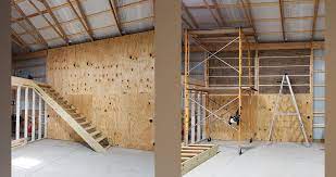 They're not supposed to be pretty, opting instead for a rugged appearance. Pole Barn Insulation Job Project By Ken At Menards