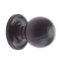 We've got a wide range of colours, shapes and sizes to choose from. Round Cupboard Knob 1 5 Black E Hardware