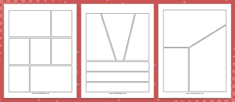 Blank comic strip with pictures pdf. Free Printable Comic Strip Templates Medialoot