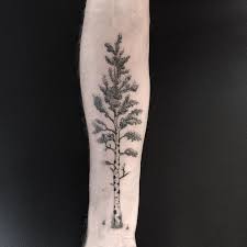 Aspen Tree On The Forearm Today For Skitchell88 Thanks Dude Pleasure To Meet You Handpoke Handpokedt Birch Tree Tattoos Tree Tattoo Arm Aspen Trees Tattoo