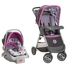 Safety 1st Kayla Pink Grey Travel System Stroller Car Seat And Stroller Baby Girl Car Seats