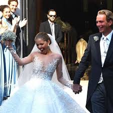 Luxury wedding gown designer pe instagram: Victoria Swarovski Shitstorm Fur 800 000 Euro Brautkleid Gala De