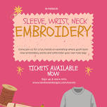 Sleeve Wrist Neck Embroidery