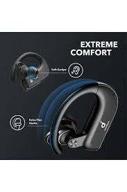 It delivers great bass, the wireless connectivity is great and the battery life is superb. Anker Soundcore Spirit X2 Wireless Earbuds Black