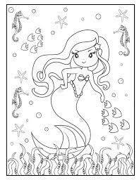 20 free mermaid coloring pages for download printable pdf verbnow