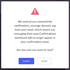 This should be your confirmation email, if you can't find it try searching for it in your inbox (with the search bar above your emails). I M Getting An Error When I Save My Confirmation Email What Does It Mean Splash Help Center