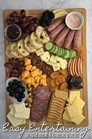 How To Make A Meat And Cheese Platter Juggling Act Mama Recipe Appetizer Platters Meat And Cheese Party Food Platters