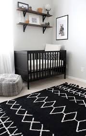 Black And White Kids Room Chambre Bebe Decoration Chambre Bebe Berceau Noir