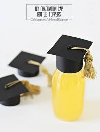 The following instructions will show you how to make this pop up card. Diy Graduation Cap Bottle Toppers Celebrations At Home