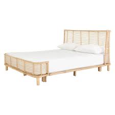 Maybe you would like to learn more about one of these? Nadia Natural Handwoven Rattan Kingsize Bed Frame 150cm Bedframes Rattan Bed Frame Rattan Bed Bed Frame
