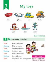 English Book Grade 1 My Toys English Book English Conversation For Kids English Phonics