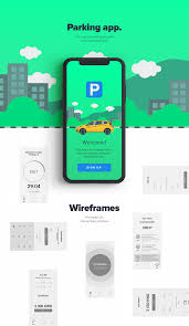 Parking App On Behance Parking App Android App Design Mobile App Design