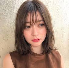 40代髪型 おすすめ ミディアム ヘアカタログlala ララ 日本人のショートヘア ショートヘアの前髪 韓国のショートヘア