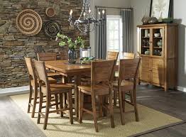 The top countries of suppliers are indonesia, china, and india. John Thomas Furniture Canyon 7 Piece Extension Pub Dining Room Set In Pecan By Dining Rooms Outlet