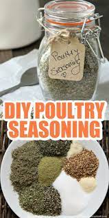 Diy Poultry Seasoning An Easy Homemade Spice Blend For Chicken And Turkey In 2021 Spice Blends Recipes Poultry Seasoning Homemade Spice Blends