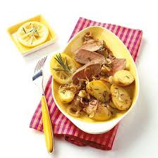 Lammlachs Mit Knoblauch Rosmarin Kartoffeln Rezept Essen Und Trinken Lammlachse Lammlachse Rezept