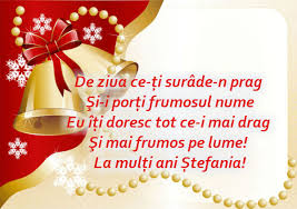 Potrivit statisticilor, in total, un numar de 410.152 de romani ii poarta numele, dintre care 299.615 sunt. De Ziua Ce Å£i Surade N Prag Si I PorÅ£i Frumosul Nume Eu IÅ£i Doresc Tot Ce I Mai Drag Si Mai Frumos Pe Lume La MulÅ£i Ani Ètefania Citate Maxime