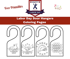 Simply browse an extensive selection of the best do not disturb sign and filter by best match or price to find one that suits you! Labor Day Door Hangers Coloring Pages Free Printable Fyi By Tina