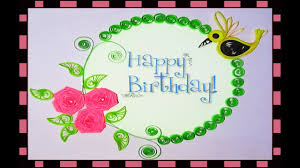 Open a page in canva. Quilling Artwork How To Make Paper Quilling Birthday Greeting Cards Birthday Greeting Cards Happy Birthday Cards Paper Quilling