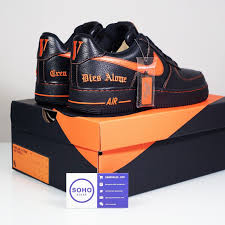 Vlone X Nike Air Force 1 Af1 Size 11 14 Nikelab Nyc Harlem Exclusive Custom Nike Shoes Nike Shoes Nike