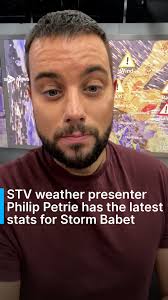 STV weather presenter Philip Petrie has the latest stats for Storm Babet.  #stormbabet #scotland #scottishweather #weatherforecast #update #redwarning  #amberwarning #stv #stvnews