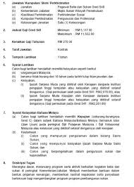 Majlis sukan wilayah persekutuanaras 2, blok1, menara seri wilayah presint. Maklumat Jawatan Kosong Majlis Sukan Wilayah Persekutuan