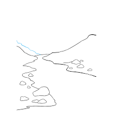 How To Draw A River - Really Easy Drawing Tutorial