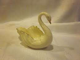 Lenox China Swan With 24 Carat Gold Detail Vintage Lenox Swan Open Salt Open Sugar Candy Dish Lenox Swan Collecitble B Lenox China Green Ceramics Cow Creamer