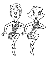 Coloringanddrawings.com provides you with the opportunity to color or print your the flintstones drawing online for free. The Flintstones Coloring Book 40