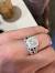 Round Diamond Split Shank Halo Engagement Ring