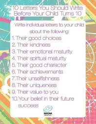 10 Letters To Write To Your Children Kids And Parenting Parenting Parenting Hacks