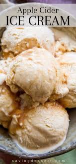 Apple Cider Ice Cream Recipe Ice Cream Maker Recipes Homemade Ice Cream Recipes Chocolate Ice Cream