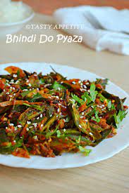 Bhindi Masala Spicy Okra Fry Recipe Bhindi Masala Recipe Indian Food Recipes Veg Dishes